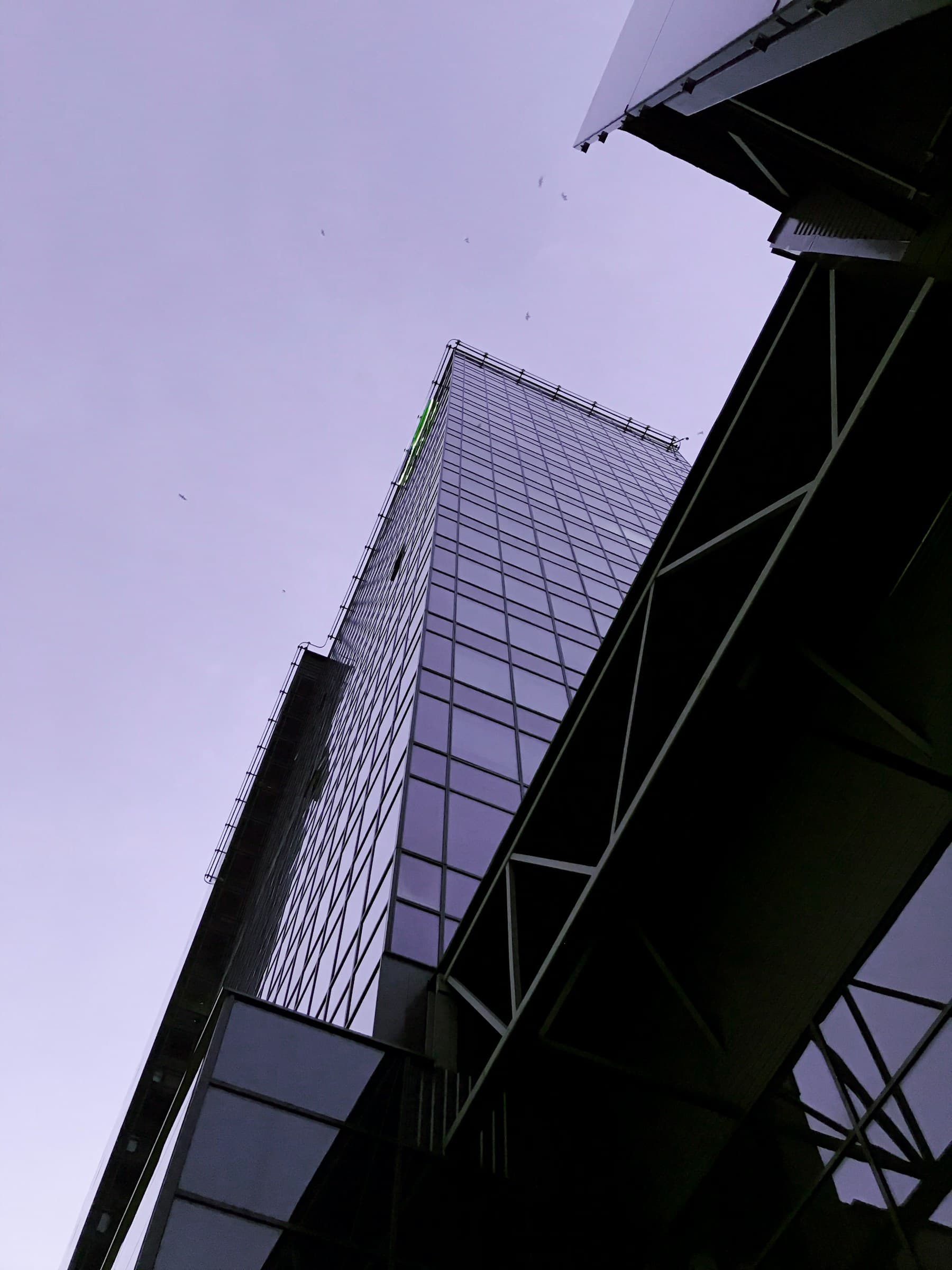 Contemporary high-rise architecture in Minsk Belarus